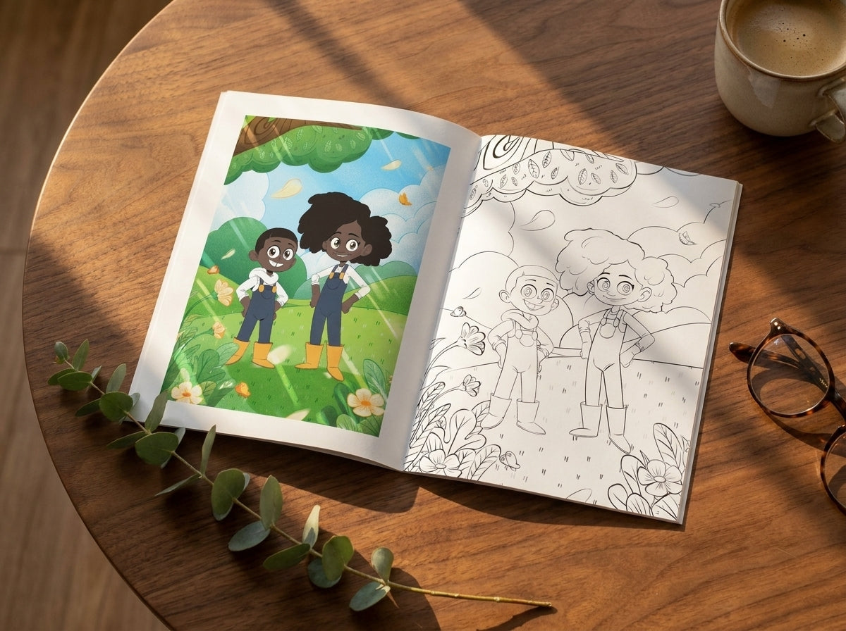 Marvelous Light Coloring Book